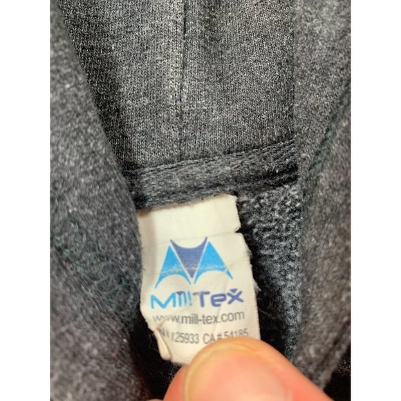 New England Patriots Cotton Blend Football Hoodie Sweatshirt (Men's Medium) Gray - Picture 3 of 12